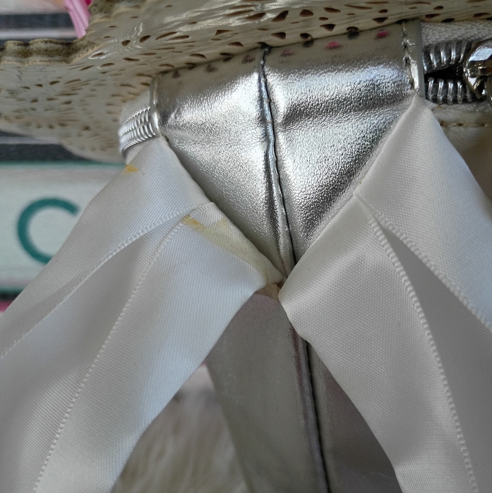 First Edition! Rare Betsey Johnson Blue Collection Wedding Bridal Bouquet Bag View 5